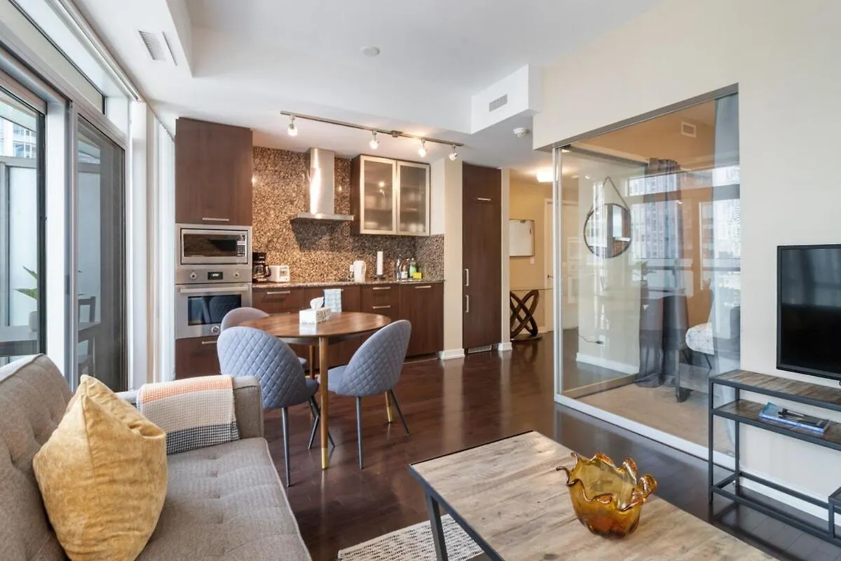 Rustic Dt Condo 1 Bed & Sofabed Toronto Canada